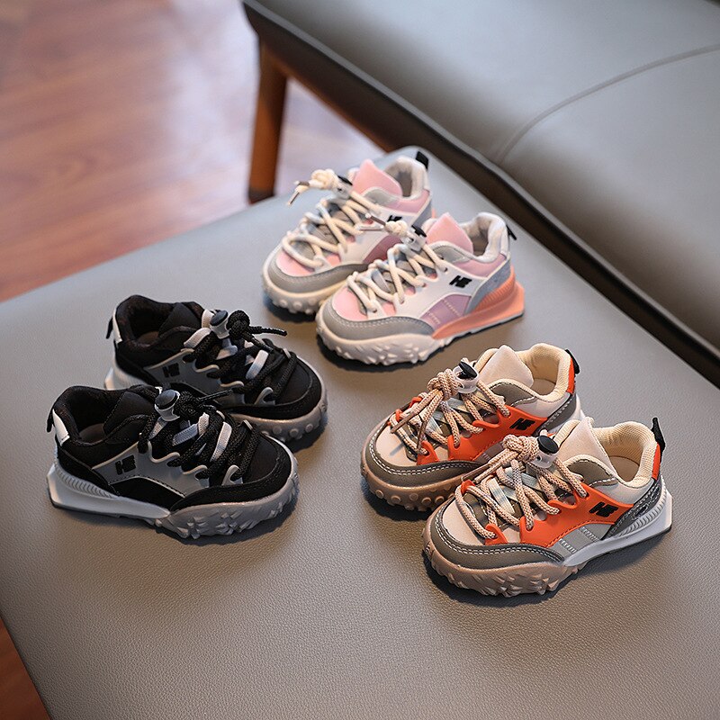 Chaussures de dehors Décontractées en Maille pour Enfant.