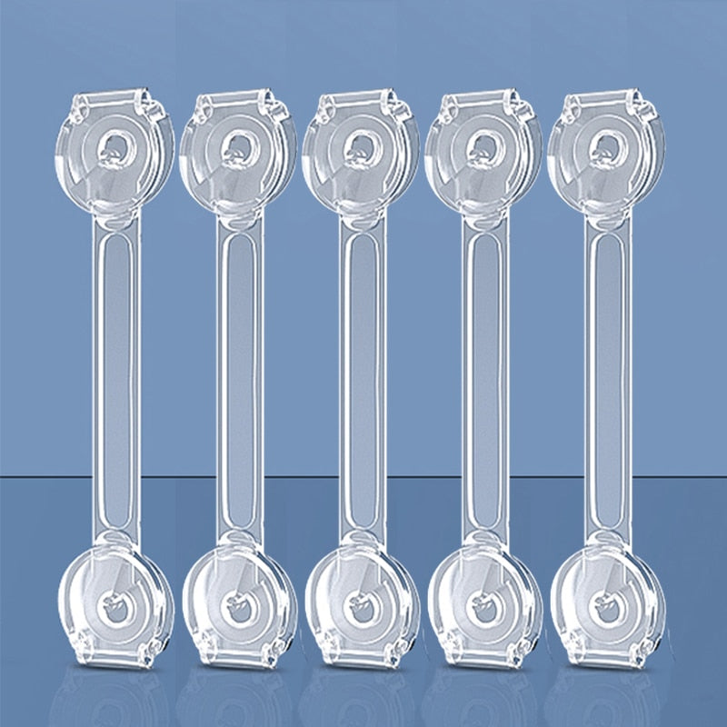 Serrures de sécurité, portes de sécurité enfants, protection enfants pour meubles, serrures de sécurité pour réfrigérateurs,™ |5/10 Pcs/Lot
