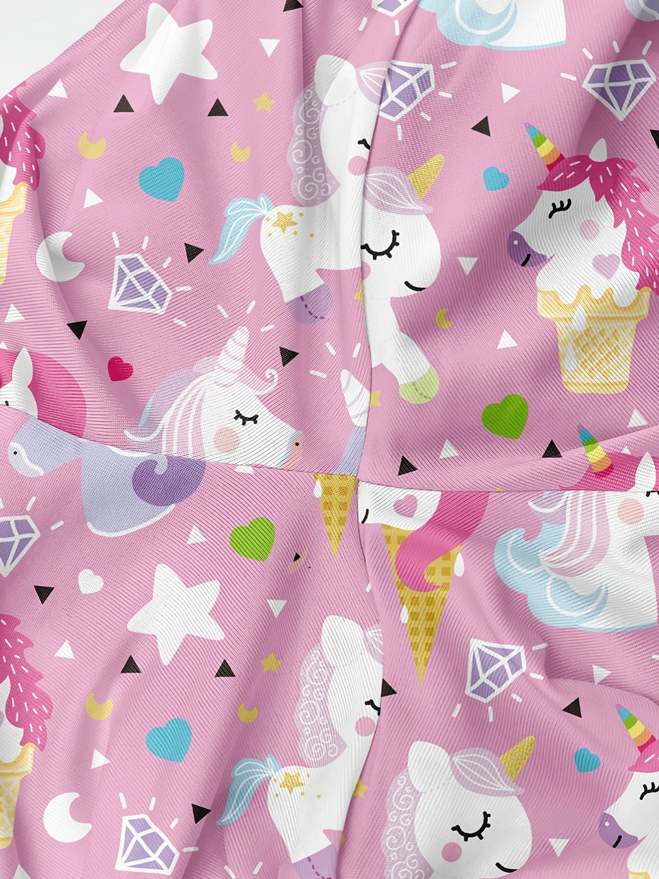 Leggings de Dessin Licorne pour Fille