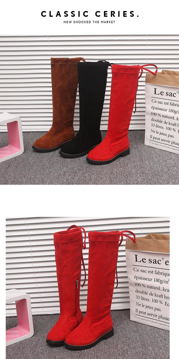 Bottes de Princesse à Plateforme pour Fille