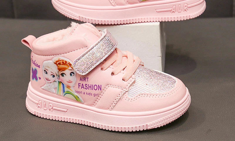 Basket Chaud pour enfants Filles Disney Princess 26-36