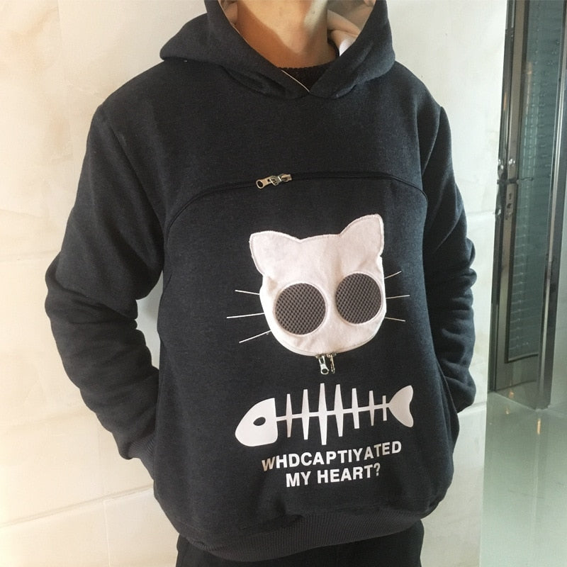 SWEAT-SHIRT A CAPUCHE
