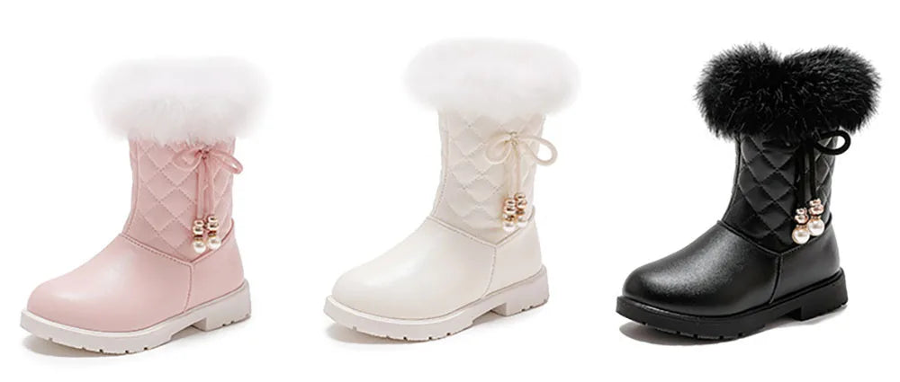 Bottes en peluche Pour Fille