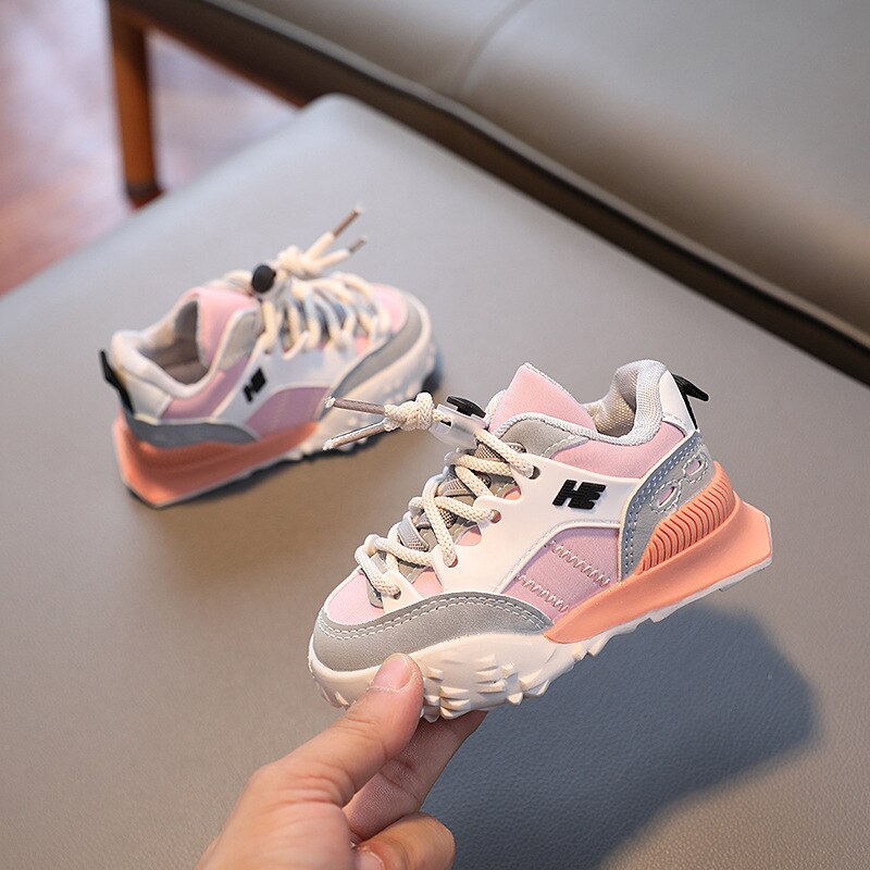 Chaussures de dehors Décontractées en Maille pour Enfant.