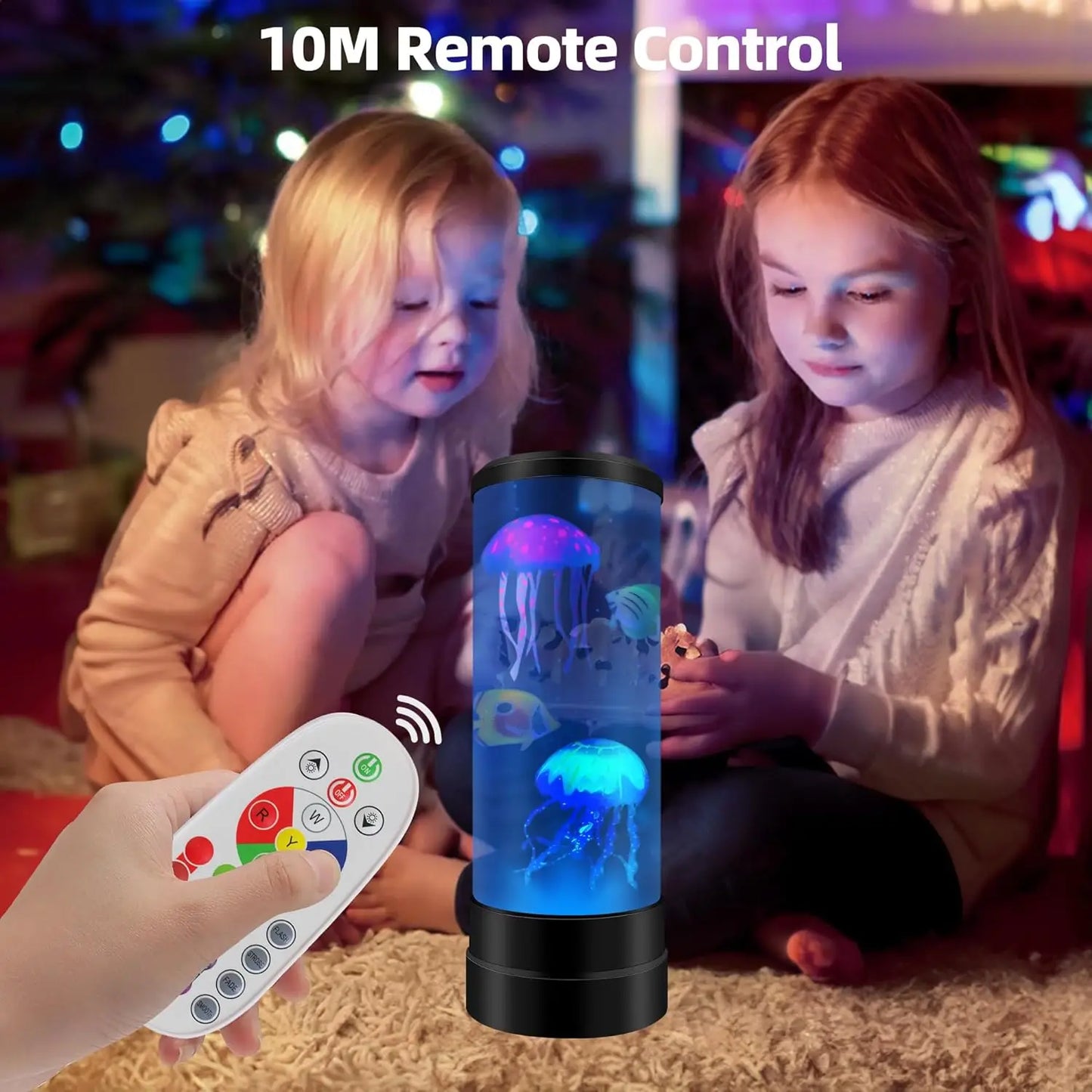 Lampe de Table Méduse Colorée LED