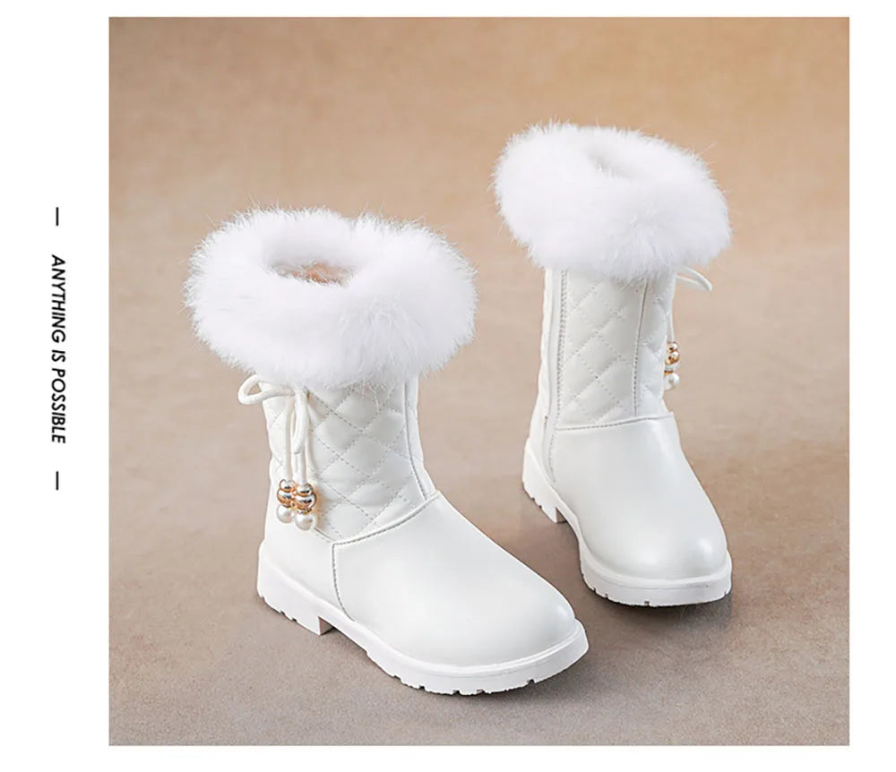 Bottes en peluche Pour Fille