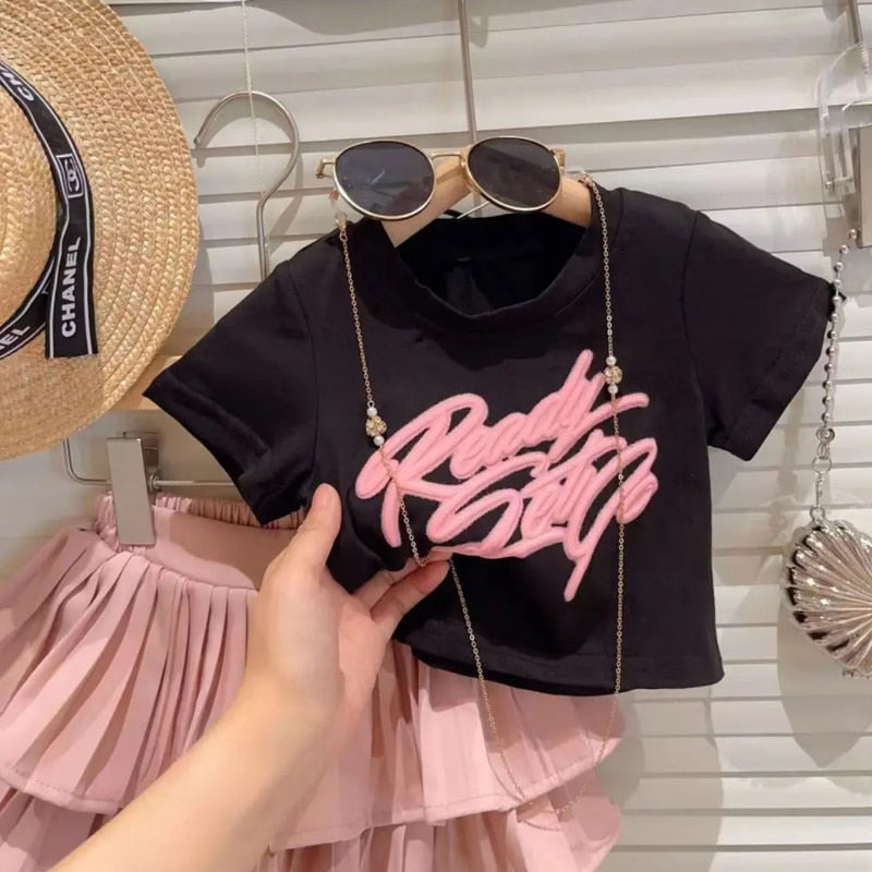 Vêtements d'été pour filles de 2 à 8 ans.