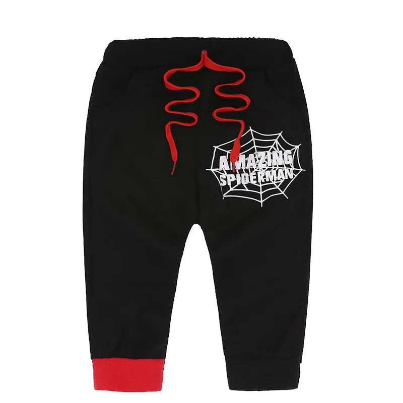 Garçon Sweat à capuche Ensemble Enfants Color Block Pull super-héros Pantalon à capuche Ensemble deux pièces Ensemble de tenue