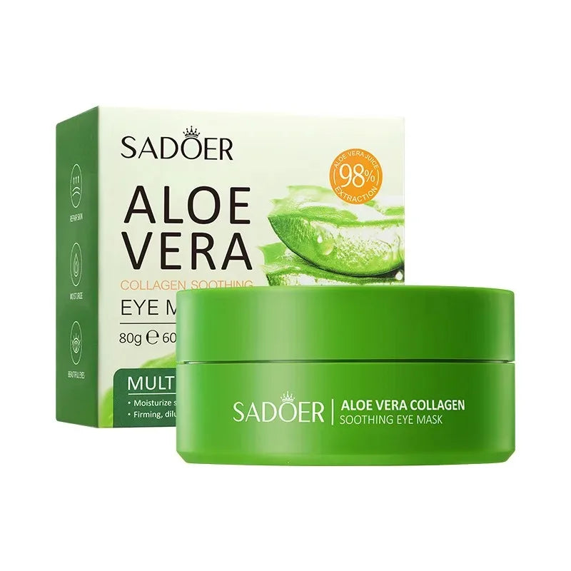 Patchs pour les yeux Aloe Vera Collagène 60pcs