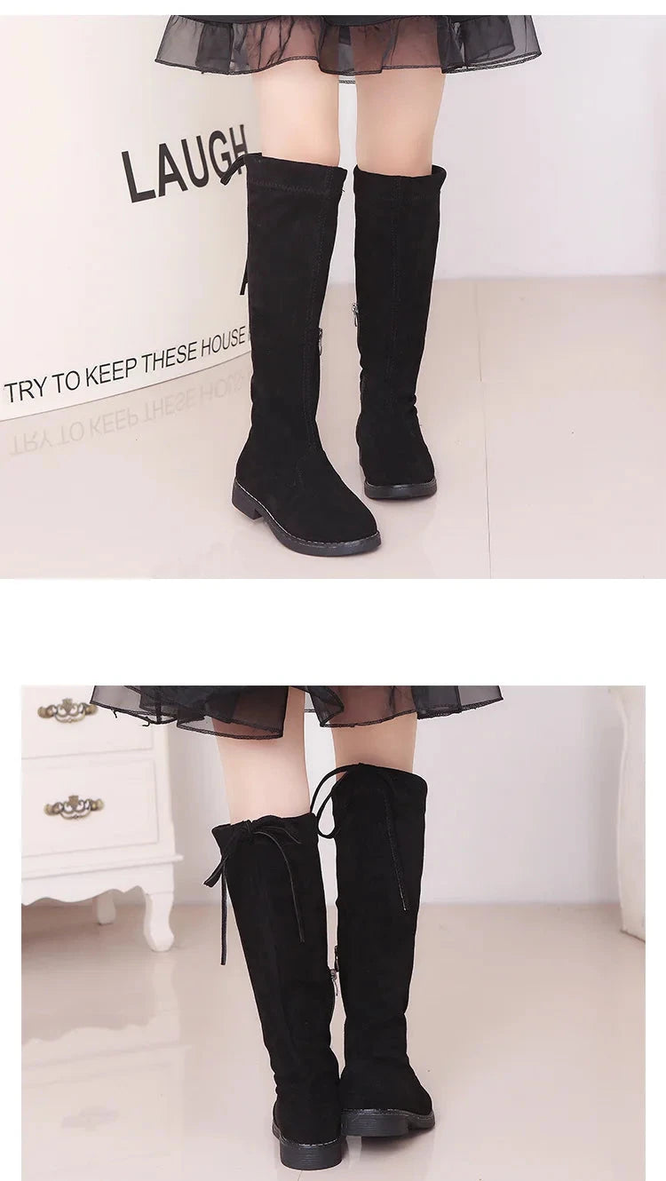 Bottes de Princesse à Plateforme pour Fille