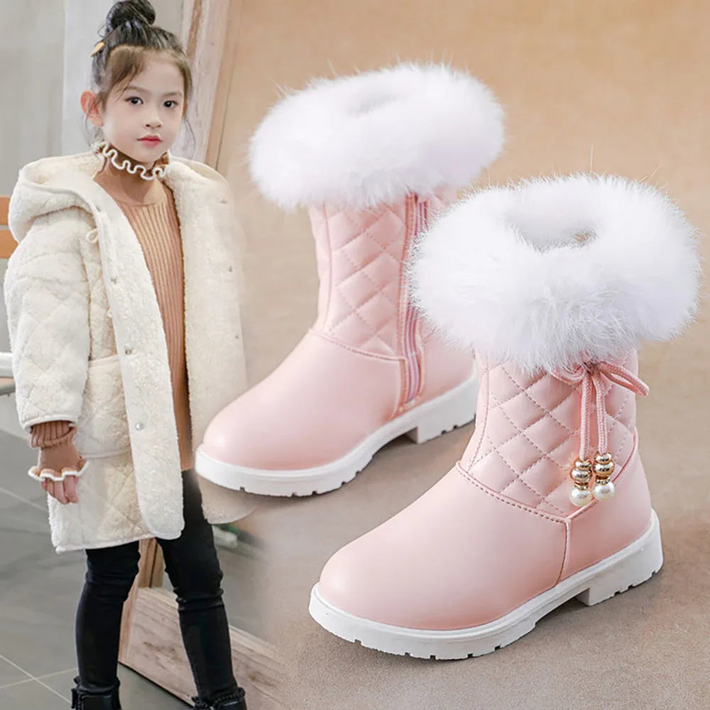 Bottes en peluche Pour Fille