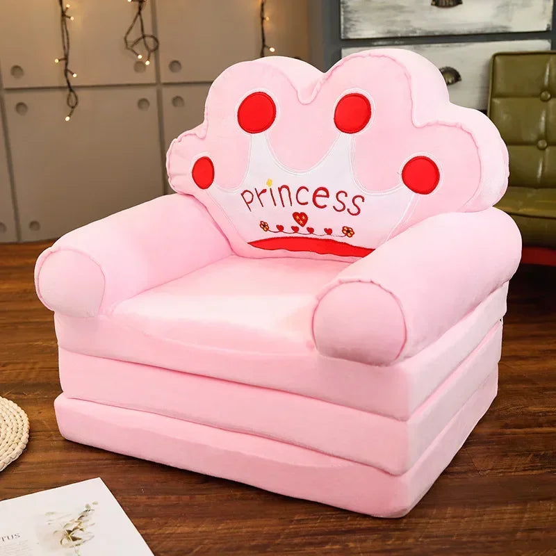 Canapé pliable et créatif pour enfant, fauteuil à double usage pour petit canapé-lit