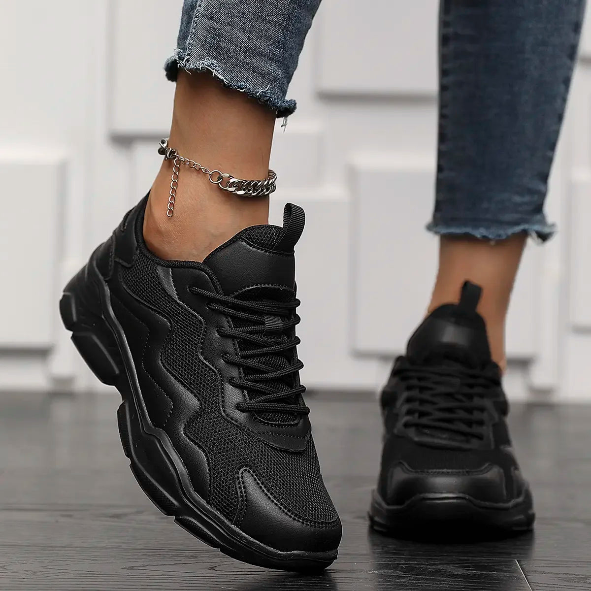 Baskets Femmes Noir