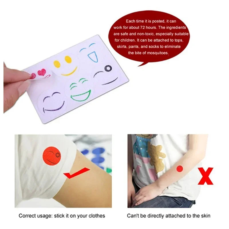 Patch anti-moustiques Autocollants anti-moustiques