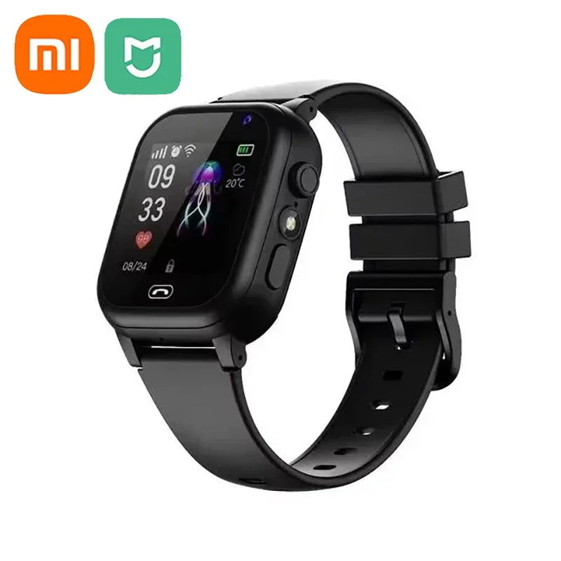 Xiaomi MIJIA Enfants 4G Montre Intelligente SOS GPS Localisation Carte SIM Appel Enfant SmartWatch Caméra Montre Étanche