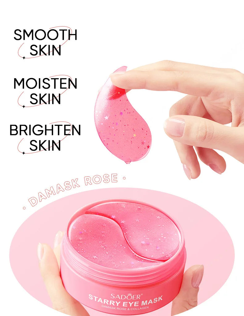 SADOER Patchs pour les yeux Soins de la peau 60 pièces