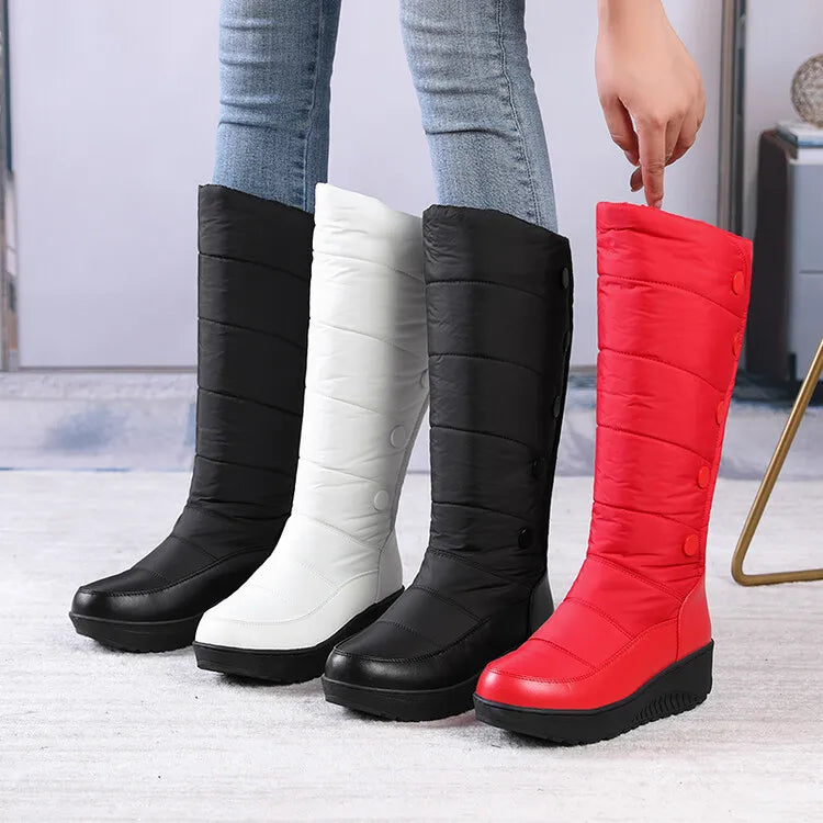 Bottes de neige épaissir chaussures d’hiver