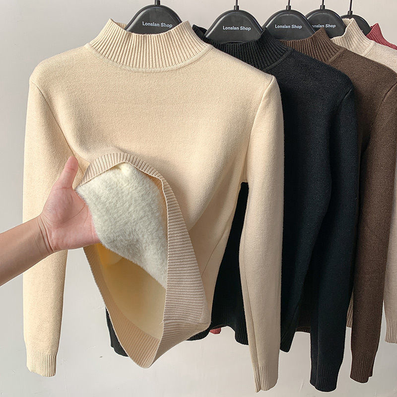 PULL COL ROULE FEMME