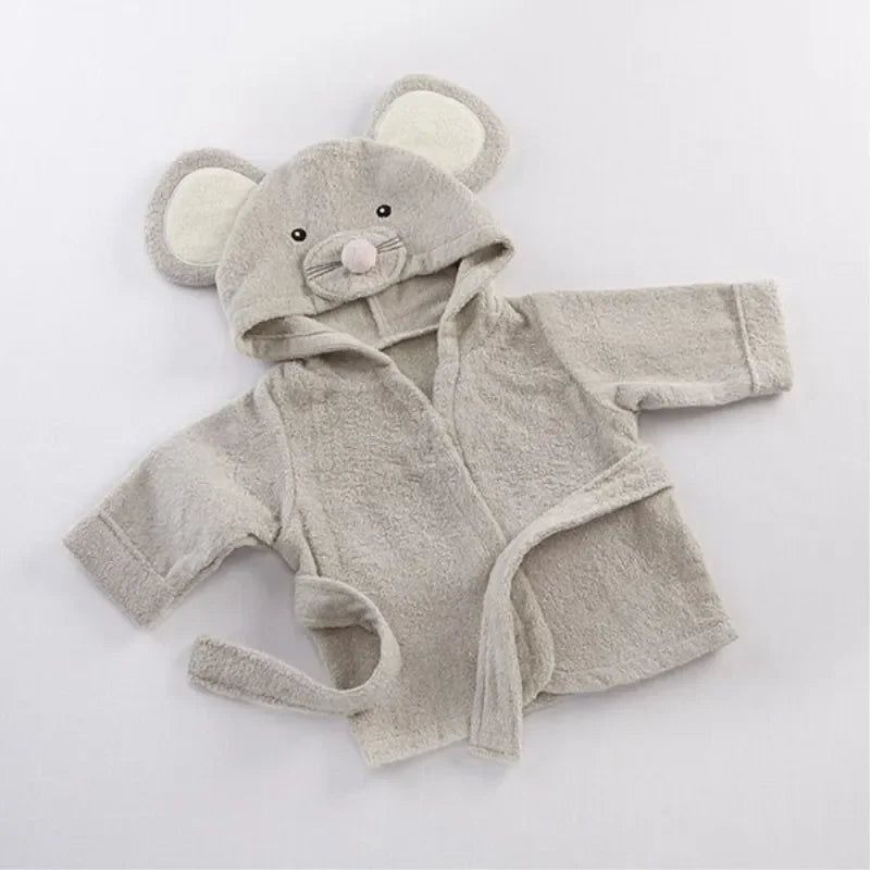 Bébé Peignoir À Capuche Serviette De Plage Pour Enfants Coton 6 m - 5 ans