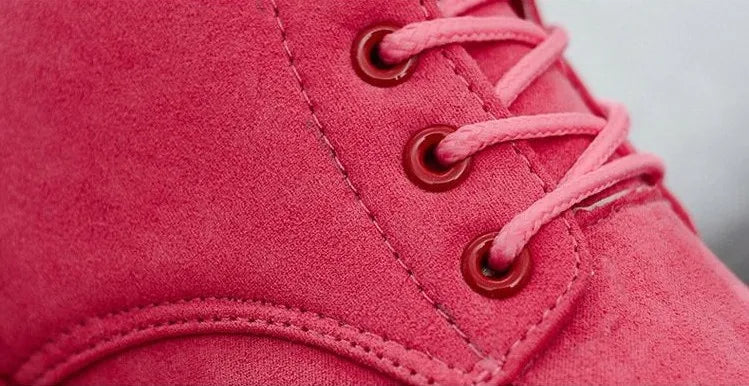 Bottes chaudes d’hiver à lacets