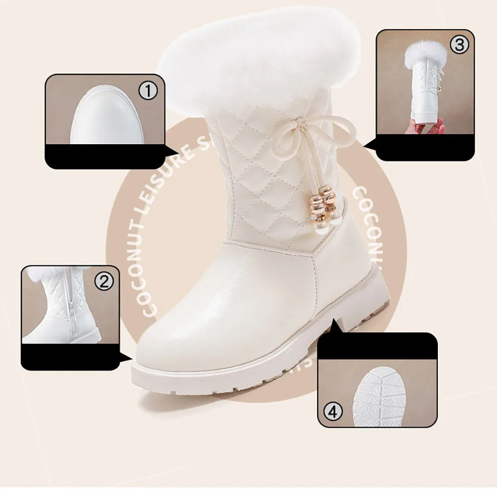 Bottes en peluche Pour Fille