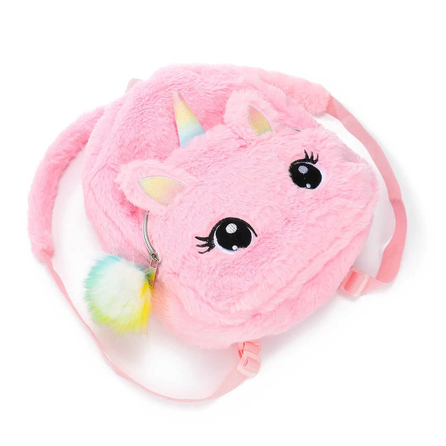 Sac à dos en peluche de dessin animé mignon pour enfants, sac à dos pour fille, sac à livres scolaire, école maternelle et primaire