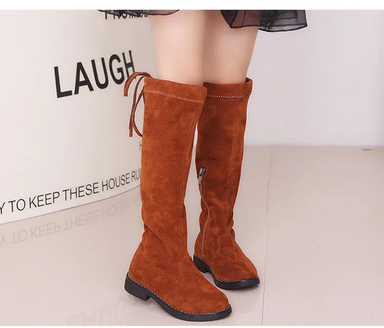 Bottes de Princesse à Plateforme pour Fille