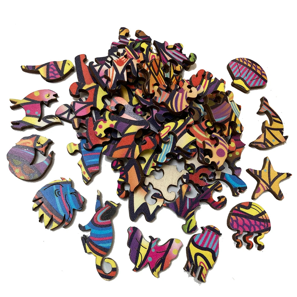 Jeu de Puzzle en Bois - Animal