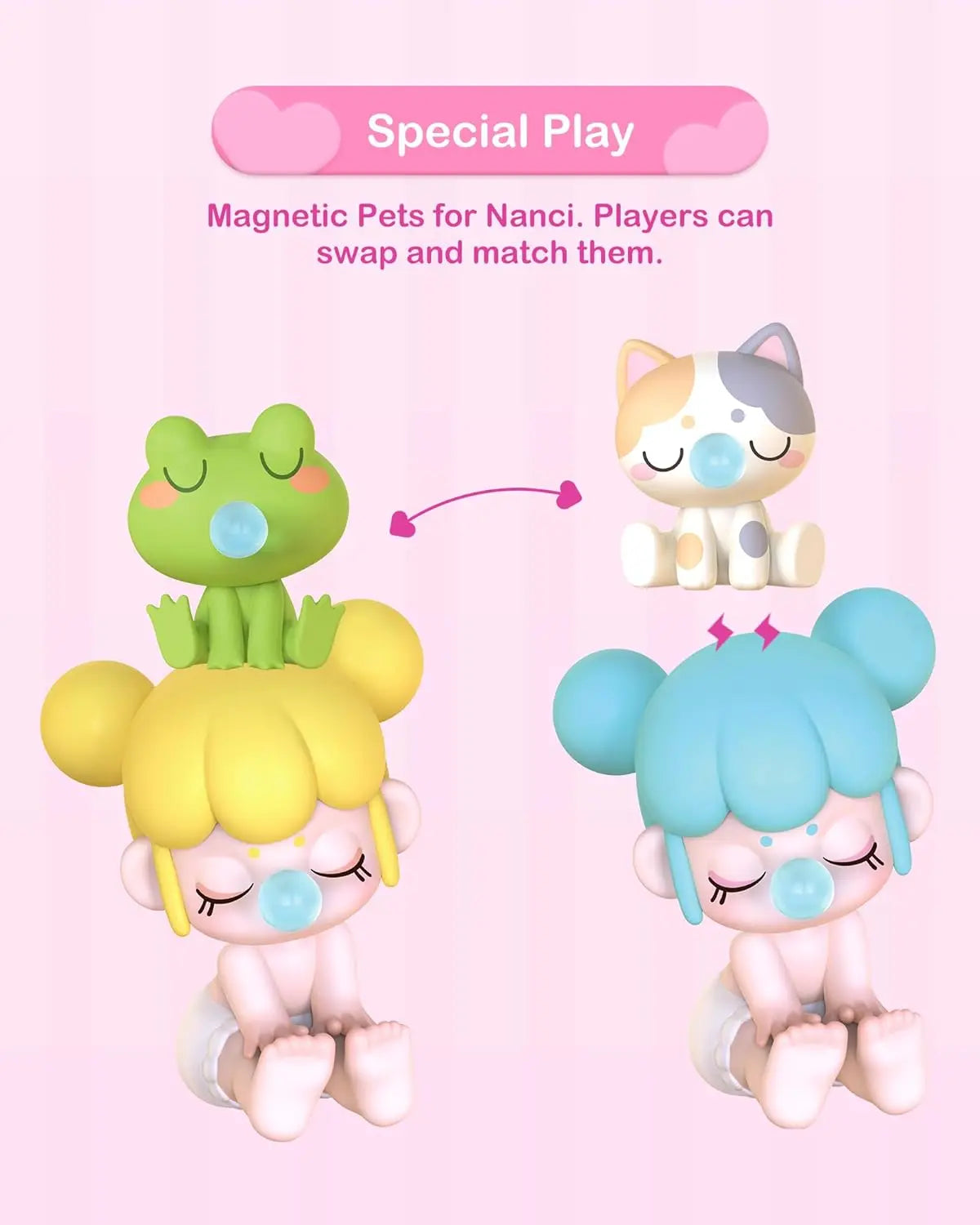 Robtiendra me-Figurines d'action Rolife BabyNanci, Seatmates Blind Box, Butter Toys, Surprise Box