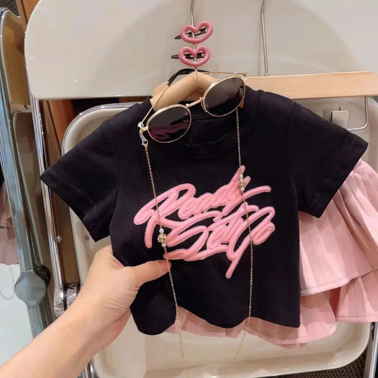 Vêtements d'été pour filles de 2 à 8 ans.