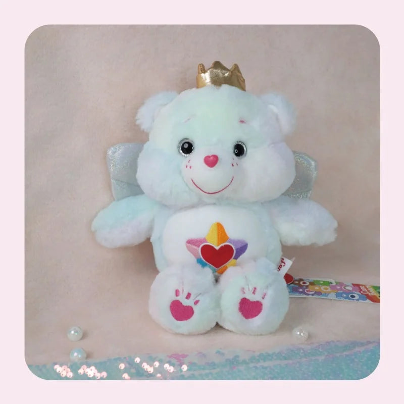 33cm Ours de Soin Avec Aile Peluche Jouets Dessin Animé Animaux Ange Ours En Peluche Poupées Douces Jouets Fille Garçons Cadeau