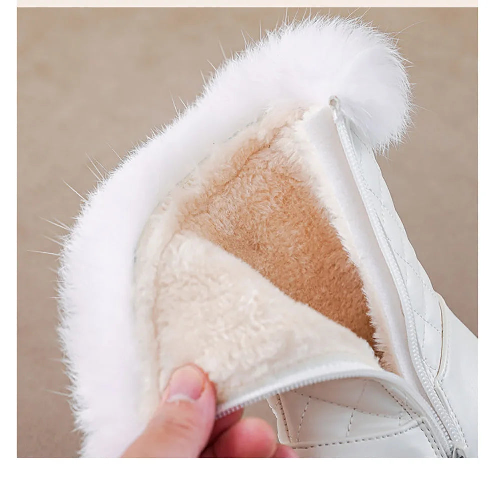 Bottes en peluche Pour Fille