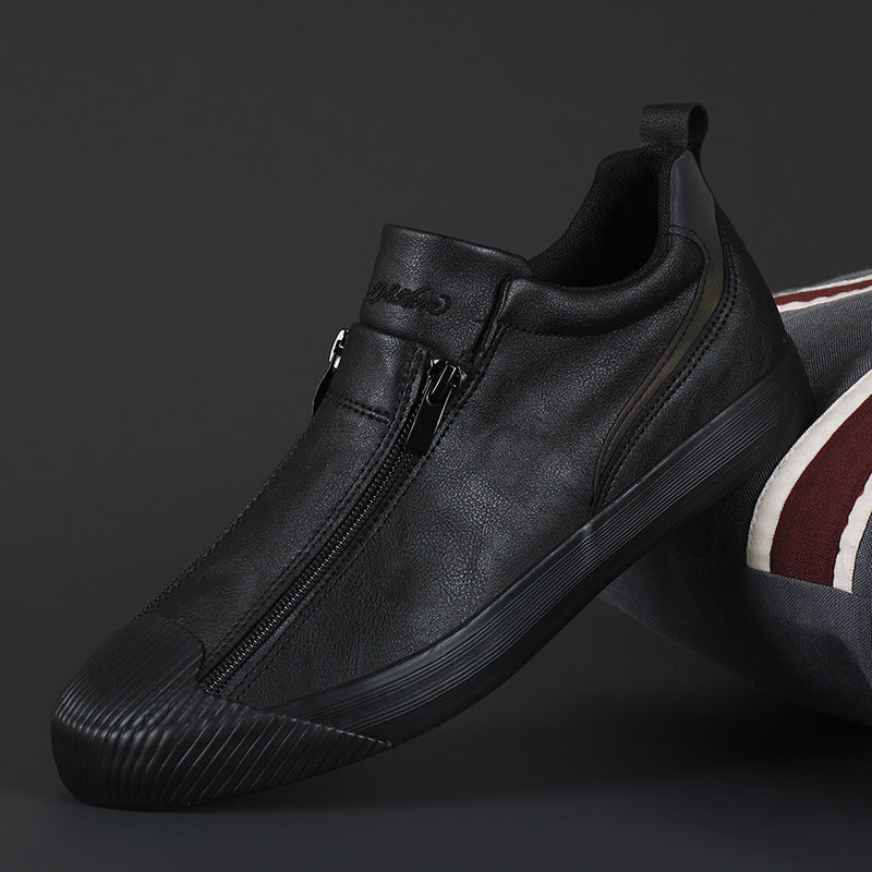 Nouveau Automne Hommes Tendance Baskets Cuir Semelle Souple 38-44
