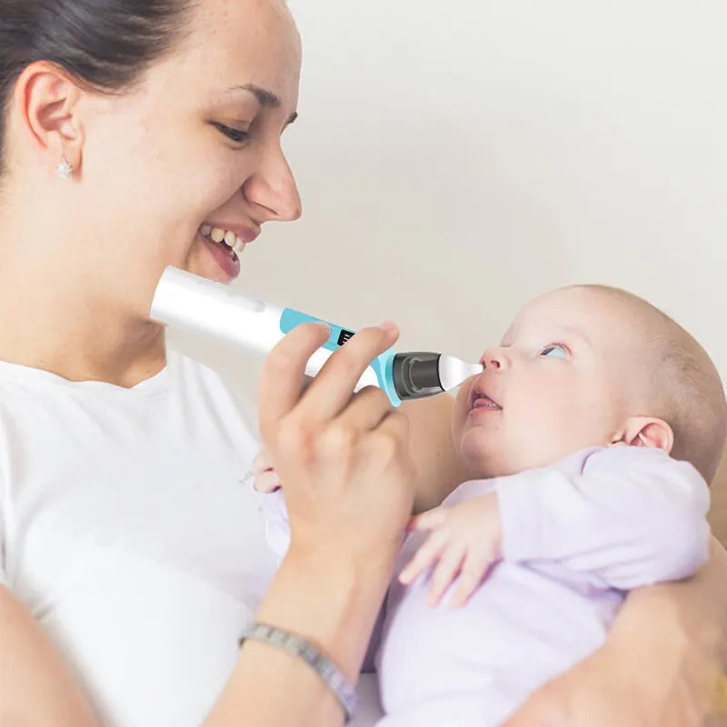 Absorbeur nasal électrique silencieux bébé obstruction rhinite nettoyant