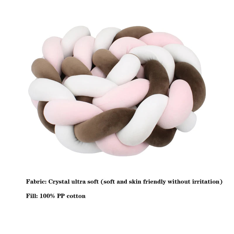 Tour pour Lit bébé, berceau, oreiller, coussin, protecteur, décor de chambre, 200 cm( 78.7 pouces )
