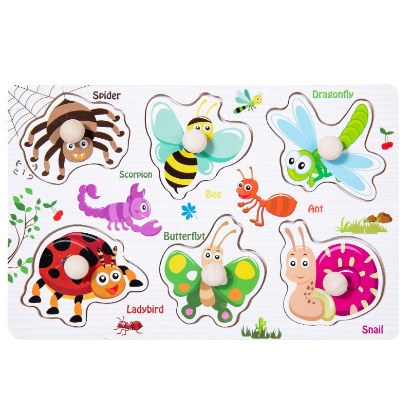 PUZZLE EN BOIS| ENFANTS