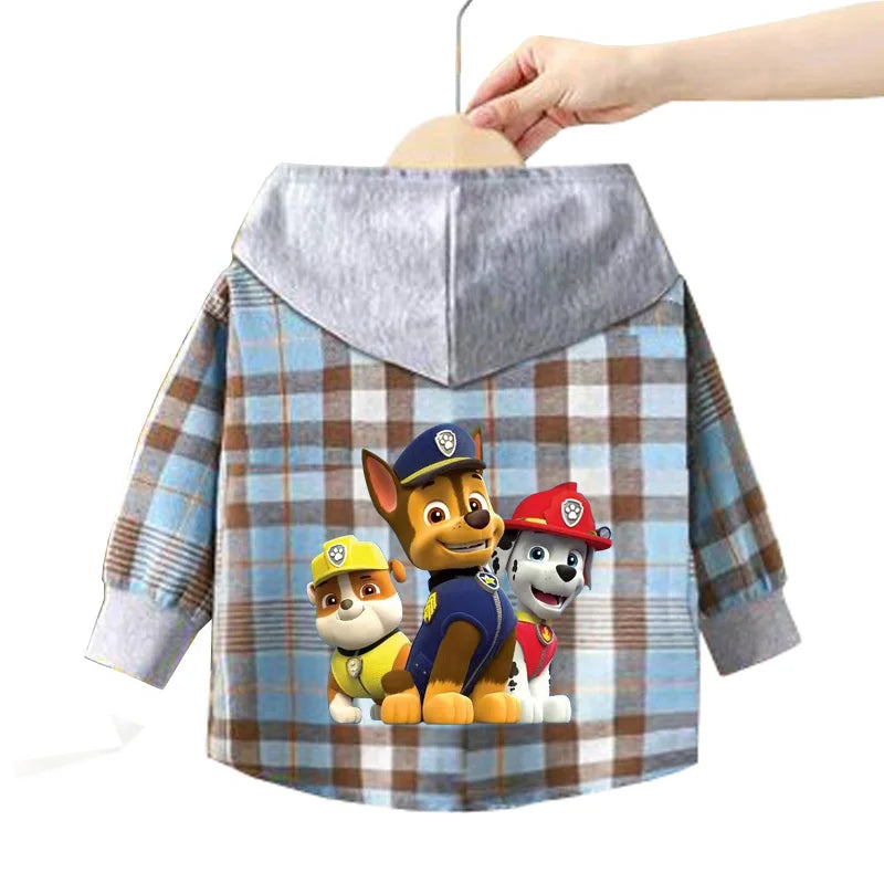 Chemises à capuche pour enfants Pat' Patrouille 2 - 12 ans