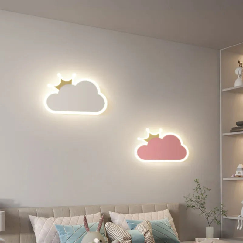 Applique murale de chambre d'enfants chambre de filles, rose