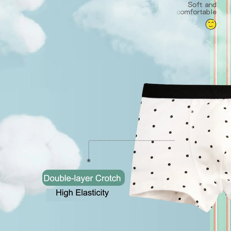 Sous-vêtements Culotte Pour Garçon 4 Pcs/Lot - Dessine Dinosaures