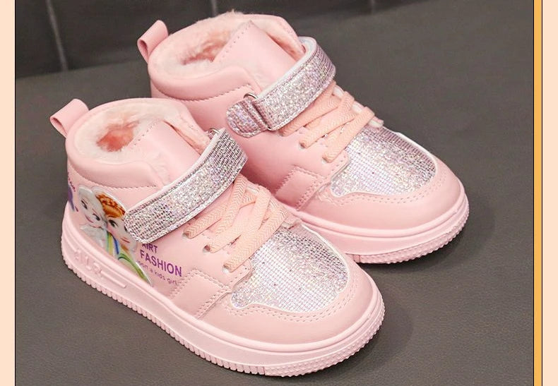 Basket Chaud pour enfants Filles Disney Princess 26-36