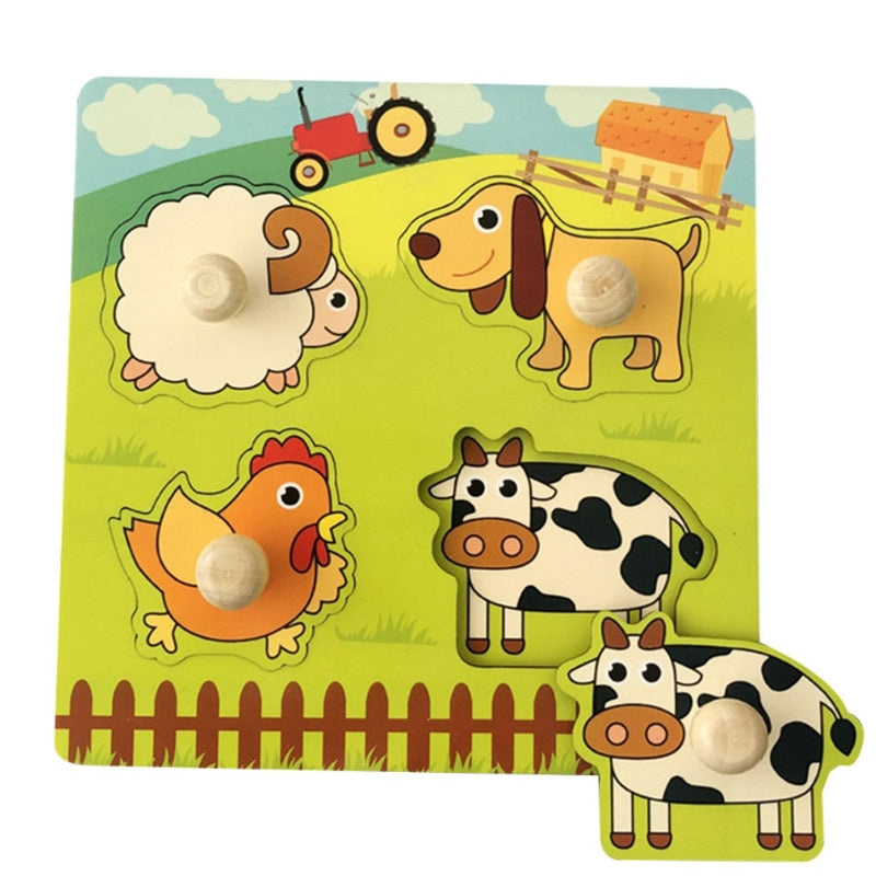PUZZLE EN BOIS| ENFANTS