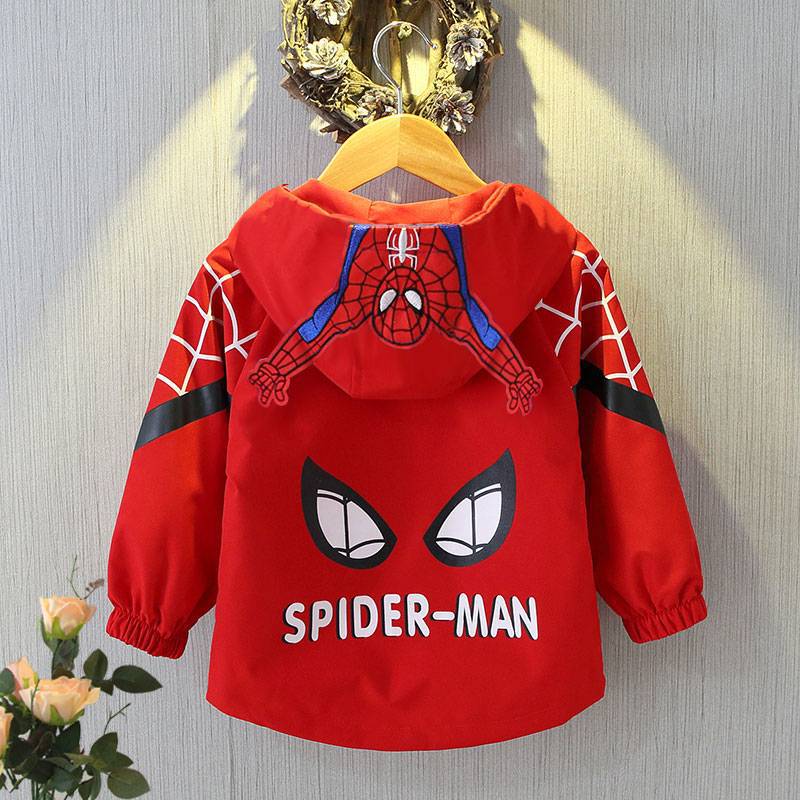Veste de dessin animé pour enfants, vêtements de sortie pour bébés, cardigan à fermeture éclair pour garçons et filles, automne.