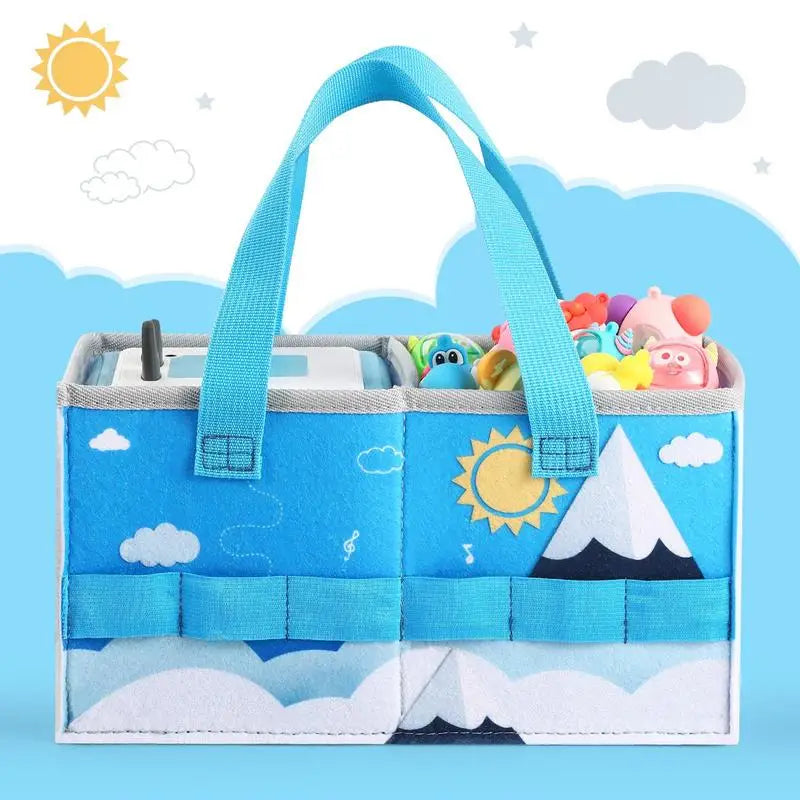 Étui de voyage en feutre anti-poussière, sac de rangement pour gril, boîte de transport pliable pour Tonies Toniebox