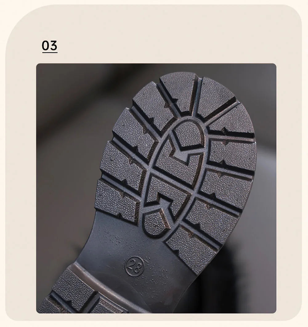 Bottes de neige en fausse fourrure pour adolescentes