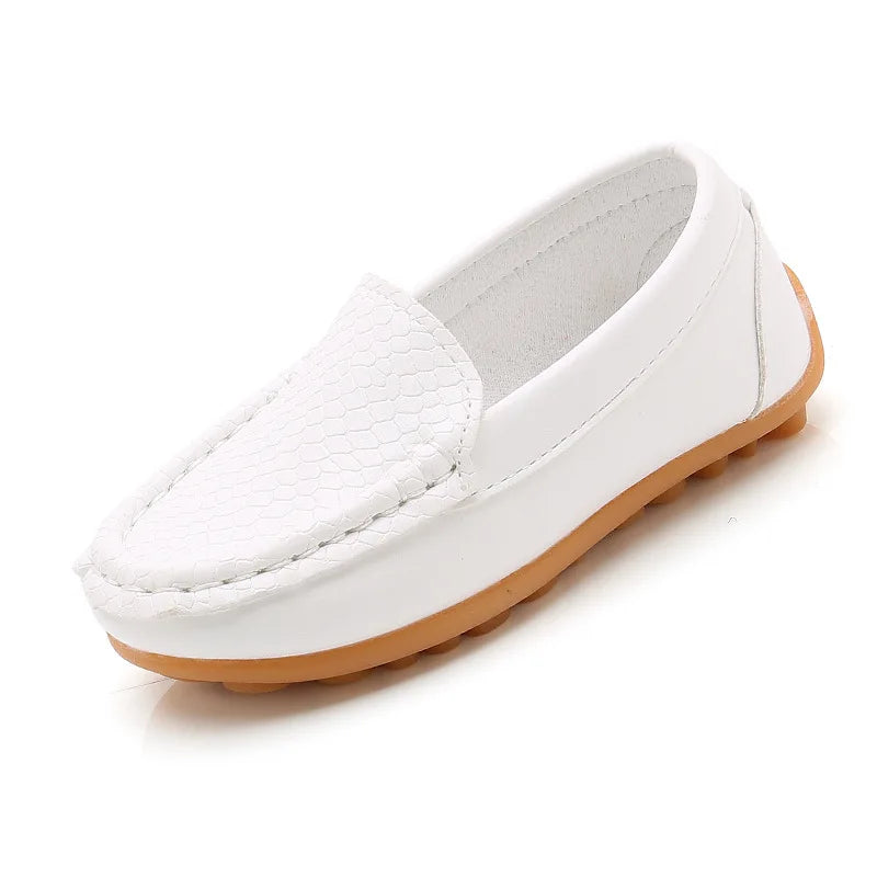 Mocassins de cuir garçon -taille 21-38