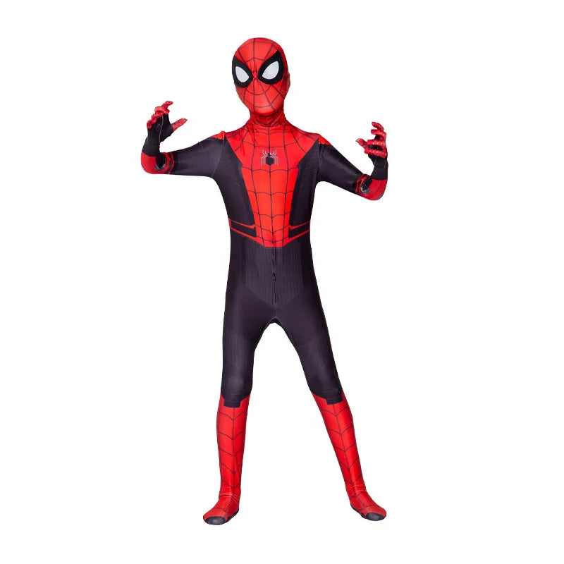 Spiderman Costume Super-héros Combinaison Miles Morales Spider-Man Cosplay Zentai Body 3D Style Halloween