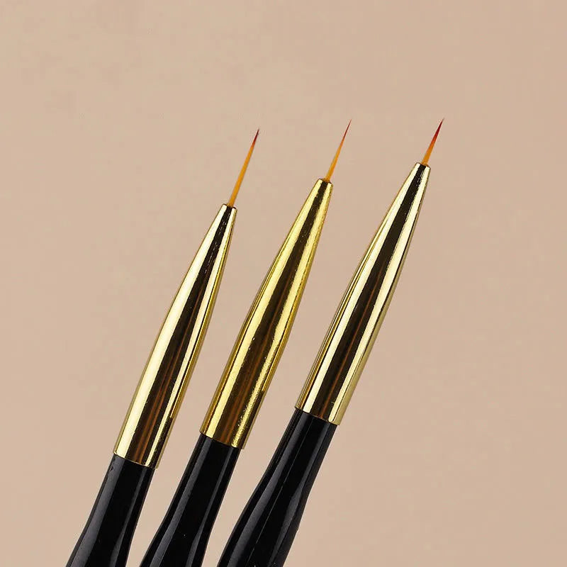 Pinceau Nail Art à Rayures Françaises