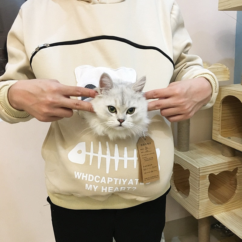 SWEAT-SHIRT A CAPUCHE