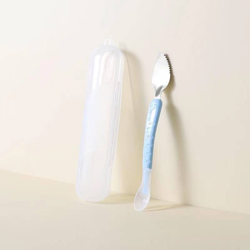 Cuillere D'alimentation Double Tete