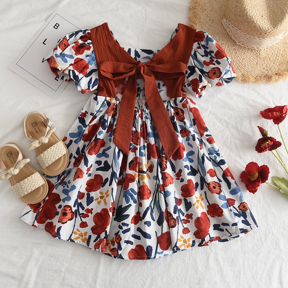 Bear Leader-Robe mi-longue à carreaux pour enfants et adolescents.